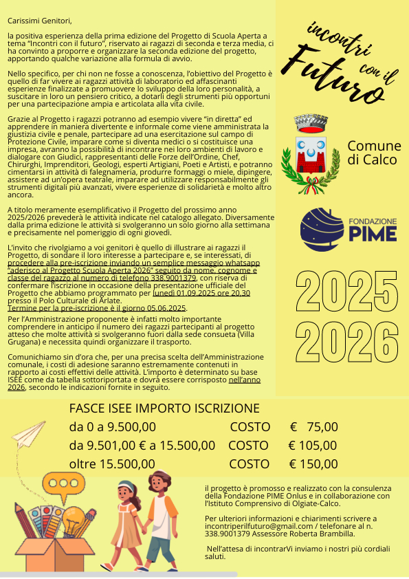 PROGETTO SCUOLA APERTA FAMIGLIE (1) Immagine anteprima