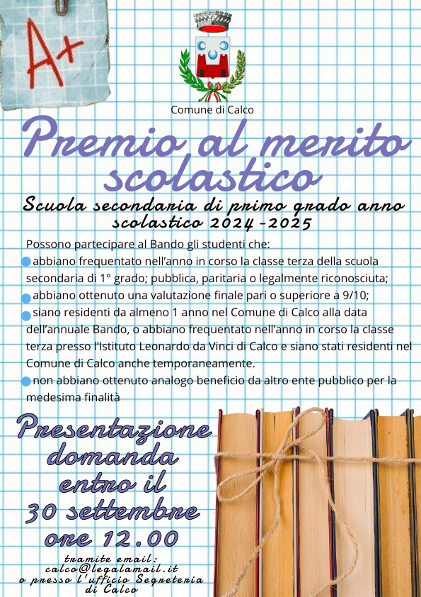 merito scolastico Immagine anteprima